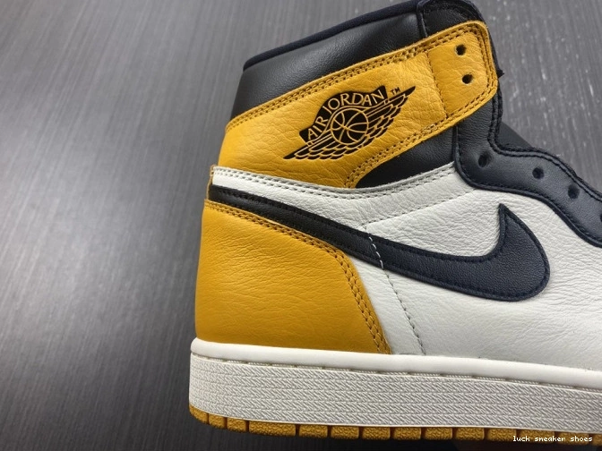 Reps LUCY High Toe Air OG 555088-711 Yellow Jordan 1 0715